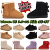 Bottes pour enfants adultes Bottes pour tout-petits Pantoufles Tasman pour femmes Australie Botte de neige Botte d'hiver pour enfants Botte d'hiver classique Ultra Mini Bottines pour bébés filles Bottines en daim avec fourrure pour enfant