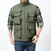 Herenvesten Modevest Zomer Pographer-vest Tactische uitrusting met zwemvliezen Functioneel Multi Pocket Werk Mouwloos jack Man