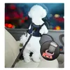 犬の襟シートベルト弾性安全格納式車両リーシュ反射ナイロン犬のペット猫用品のリード