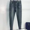 джинсы брюки дизайнерские джинсы мужские джинсы облегающие новые модные брендовые универсальные прямые брюки с вышивкой стеганые рваные брендовые винтажные брюки модные джинсы хорошие
