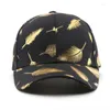 Ball Caps 2023 Fashion Classic Men Women Adult Adjustable Baseball Cap Cotton Premium Hat Feather