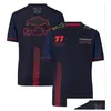 F1 Racing Suit Summer Team Lapel Shirt Same Style Customization Drop Delivery Dhh4S