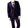 Mens Suits Blazers Style Black Two Bottom Satin Beach Men Suit Wedding Prom Costume Homme 3 Pieces JacketPantVest 231110
