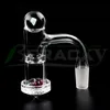 Beracky Full Weld Diamond/Faceted Bottom Beveled Edge Terp Slurper Banger with 22mm Opal Terp Slurpers Nails With ruby Pearls Set For Glass Water Bongs Dab Rigs Pipes