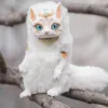 Marionnettes Bastet créature fantastique animal marionnette en peluche poupée dieu oriental chat pharaon égyptien chat doux poupée en peluche jouets cadeau 231109