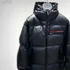 Parkas Coats 디자이너 PPDDA PRDA P23 가을과 겨울 새로운 패션 엠블럼 편지 패션 개인 채우