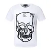 23SS Hot Phillip Plain Men's T-shirts Designer PP Skull Diamond Printing T-shirt à manches courtes Dollar Brun Brun Brand Tee O-Neck Skulls Skulls Streetwear Tshirt 62