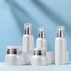 Storage Bottles 300Pcs/Lot 30ML 50ML 100ml White Airless Vacuum Pump Lotion Bottle Used For Cosmetic Container