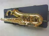 احترافية BB Tenor Saxophone عالية الجودة B أداة الموسيقى المطلية بالذهب Sax Brass مع حالة