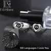 خواتم الزفاف Ethshine 925 Sterling Silver Rings Rings Custom PO Rings Rings Ringsable Rings for Women Men Valentines Gift 231102