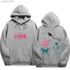 Sweats à capuche pour hommes Sweatshirts Kpop GIDLE Sweats à capuche Album I Feel Merch Y2k Mode Sweat à capuche imprimé Femmes Hommes Automne Hiver Sweat-shirt en polaire chaud pour (G) I-DLE Fans Q231110