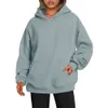 2023 Women's Super Dalian Hoodie Sports Casual Long Sleeve Pullover Pocket Loose Sweater