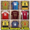 2002 2005 Henry Bergkamp Mens Retro Soccer Jerseys 94 97 V. Persie Vieira Merson Adams Home Away 3rd Football Shirt Long Sleeve Uniforms
