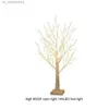 Veilleuses 24/144 LED bouleau arbre lumière branche lumineuse lumière nuit LED lumière adaptée à la maison chambre fête de mariage décoration de noël R231110