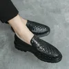 Классические туфли Мужские модные клетчатые туфли со шнуровкой Роскошные итальянские кожаные черные коричневые свадебные офисные деловые оксфорды Назначение