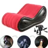 Camp Furniture Multi-role Sun Lounges Chair Adult Game Love Split Legs Fold Chaise Position Air Sofa For Couples Outdoor Garden
