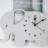 Wandklokken klok olifant decoratief hangende stomme keuken dieren cartoon non ticking kamer kinderen tuindecoratie stil