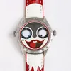 Montres Luxury Mens Designer Womens Par Clone Watch 36mm Clown rostfritt stål läderarmband med högkvalitet u1top lysande vattentät safirglas AAA