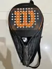Tenis Raketleri Padel Tenis Raket Profesyonel Yüzü Yüz Karbon Fiber Yumuşak Eva Yüz Kürek Tenis Spor Raket Ekipmanı Kapak 231109
