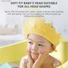 Czapki prysznicowe Baby Swim Shower Cap w kąpiel szampon Regulowany ochronę oka Głowa Woda pokrywa pielęgnacja dziecka pielęgnacja prysznicowa czapka na 0-6 lat KidsL231110