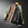 2023 Designer Luxury Classic Mens Jacket Sport Windbreaker Long Sleeve Mens Jackets dragkedja män Casual Coat Plaid Jackor Plus Size M-5XL