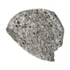Berretti Marmo - Cappello lavorato a maglia con design roteato grigio bianco e nero Cappelli da festa Berretti Berretto da baseball da uomo di lusso da uomo e da donna