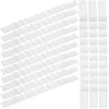 Storage Bags 100 Pcs Clothes Hangers Grip Strips Silicone Grips Non-slip Non-skid Silica Gel Clothing