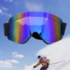 Ski Goggles Anti Fog Motorcycle nad szklankami Snowboard Goggle Elastyczny pasek dla mężczyzn Ochrona kobiet 231109