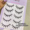 False Eyelashes YOKPN Hand Thick Tapered Cross Messy Soft Natural Fake Daily Dating Makeup Tools