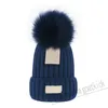 Mützen Klassische Wolle Strickmütze Designer Damen Beanie Mütze Kaschmir Winter Damen Herren Wggs Schwarz Weiß Grau Warme Mütze