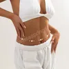 Petite perle perle taille chaîne pour femmes Sexy été nombril robe ventre chaîne corps bijoux accessoires à la mode ceinture femme fille