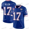 Josh Allen Buffalos Stefon Diggs Football Jersey Billes Gabriel Davis Von Miller Dawson Knox Jim Kelly Milano Dalton Kincaid Gregory Rousseau Damar Hamlin Poyer