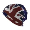 Berretti Patriottica Union Jack Bandiera del Regno Unito Cappello lavorato a maglia britannico Designer Sole Cappelli natalizi Abbigliamento da golf da donna da uomo