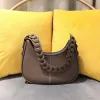 2023 New Fashionable Saddle Wrap Cowhide Genuine Leather Women's Bag shoulder designer luxury loop hobo tote bags messenger handbags