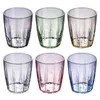 Tumblers 280 ml Shatterproof Acrylic Water Unbreaktable Drinking Glasses Återanvändbart öl Champagne Cup Diskmaskin Safe