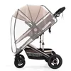 Shopping Cart Covers Universal Stroller Rain Cover Baby Car Weather Wind Sun Shield Transparent Breathable Trolley Umbrella Raincoat Accessories 231109