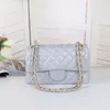 Top bags sacoche luxuries designer women bag custom brand handbag Women's leather gold chain crossbody black white pink cattle shoulder