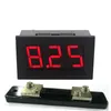 FreeShiping 4PCS Светодиодный дисплей Digital Ammeter DC0-50A 12 В 24 В 28 В панель панели AMP-метра. Детектор тока тока с шунтированием 50A/75 мВ.