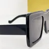 Oversized square sunglasses in acetate 40032I simple and vibrant Havana style fashion design outdoor uv400 protection glasses