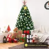 Décorations de Noël 6Ft arbre pin articulé vacances artificielles W 1000 conseils base en métal 231110