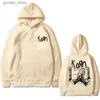 Herren Hoodies Sweatshirts Rock Band Korn Grafik Hoodie Herrenmode Streetwear Mann Schweiß Lose Hoodies Männer Fleece Baumwolle Sweatshirt Punk Männlich Pullover Q231110