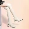 Buty kobiety zimowe buty ciepłe i wygodne, bez poślizgu Wodoodporne długie buty moda Womans wysokie buty zapatos de Mujer Botas 231109