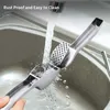 New Garlic Press Ginger Mincer Squeezer Chopper Handle Labor-Saving For Home Chef Dishwasher Safe Easy To Clean