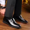 Dress Shoes Luxury Business Oxford Leather Shoes Men Breathable Rubber Formal Dress Shoes Male Office Wedding Flats Footwear Mocassin 231110