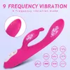 Produits pour adultes Clitoris double moteur lapin gode silicone souple 360 pliable vagin g spot vibrateur 10 vitesses mamelon masseur adulte sex toys Produit 230316