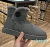 soffici stivali da neve mini donna inverno australia stivale con plateau tasman pantofola in pelliccia scarpe in lana alla caviglia pelle di pecora vera pelle marchio classico casual