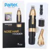 Clippers Trimmers wholesale Nose hair trimmer Neck Eyebrow shaving men small razor beard face hairs trimer for nose and ear hair shaver 231109