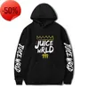 Hoodies Sweatshirts Mens Rapper Juice Wrld Hip Hop Print Hooded Women/men Clothes Hot Plus Size 4xlS to 2XL Size