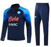 22 23 NAPOLI veste à capuche enfants Survêtements maillots de football 2023 3xl Coupe-vent KVARATSKHELIA Maglia Naples ANGUISSA FOOTBALL veste SSC Napoli Maillots de foot