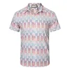 Luxury Designer women t shirt Summer Button Down Bowling Men ROYAL REBELLION BAROCCO Print Dress Casual Silk Shirt M-3XL